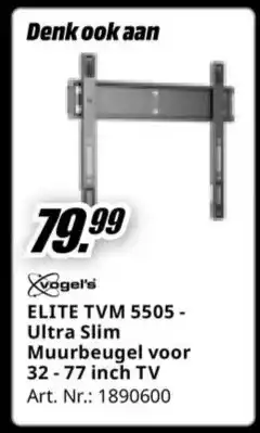 MediaMarkt gge ELITE TVM 5505- Ultra Slim aanbieding