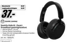 MediaMarkt Seattle Hybrid - Zwart Draadloze gamingheadset aanbieding