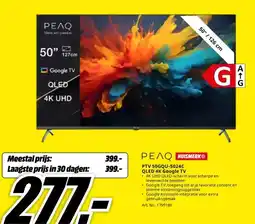 MediaMarkt PTV 50GQU-5024C QLED 4K Google TV aanbieding