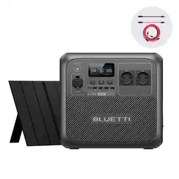 Decathlon BLUETTI Draagbare Generator Elite 200 V2 2600W/2073.6Wh met 350W Zonnepaneel aanbieding