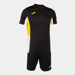 Decathlon Joma Danubio II Sportset Zwart-Geel - Optimaal Comfort aanbieding