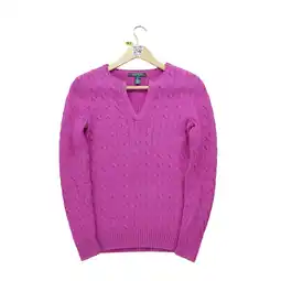 Decathlon Tweedehands - Dames Twisted Gebreide Roze Trui - Goede staat aanbieding