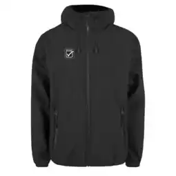 Decathlon Unisex Givova Softshell Jas Zwart L - Winddicht & Ademend aanbieding