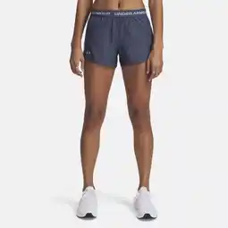 Decathlon Ua Tech Play Up Damesshort Stormgrijs aanbieding