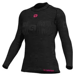 Decathlon Alé Wool Women's Long Sleeve Baselayer Grey/Pink aanbieding