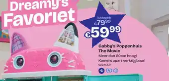 Dreamland Gabby's poppenhuis the movie aanbieding