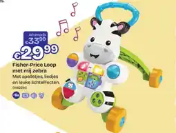 Dreamland Fisher Price Loop met mij zebra aanbieding