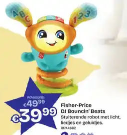 Dreamland Fisher price DJ bouncin' beats aanbieding