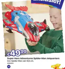 Dreamland Super hero adventures spider man jetquarters aanbieding
