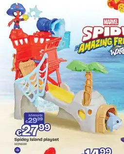 Dreamland Spidey island playset aanbieding