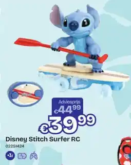Dreamland Disney Stitch Surfer RC aanbieding