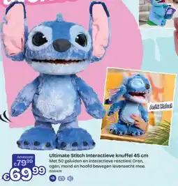 Dreamland Ultimate Stitch Interactieve knuffel aanbieding