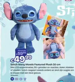 Dreamland Stitch many moods featured plush aanbieding