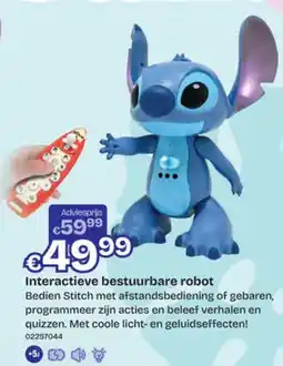Dreamland Interactieve bestuurbare robot aanbieding