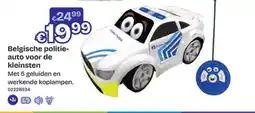 Dreamland Belgische politie auto voor de kleinsten aanbieding