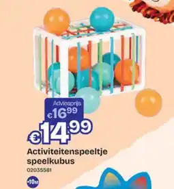 Dreamland Activiteitenspeeltje speelkubus aanbieding