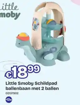 Dreamland Little Smoby Schildpad ballenbaan met 2 ballen aanbieding