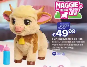 Dreamland FurReal Maggie de koe aanbieding