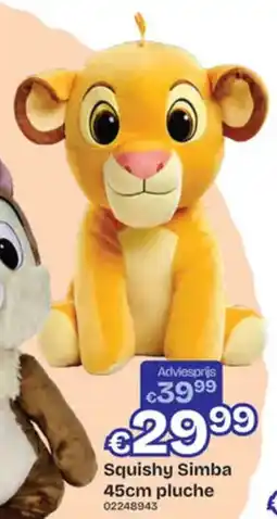 Dreamland Squishy simba pluche aanbieding