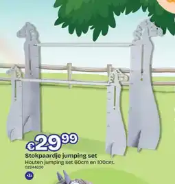 Dreamland Stokpaardje jumping set aanbieding