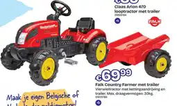 Dreamland Falk Country Farmer met trailer aanbieding