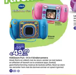 Dreamland Kidizoom Fun 9-in-1 kindercamera aanbieding