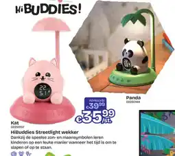 Dreamland HiBuddies Streetlight wekker aanbieding