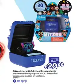 Dreamland Bitzee interactief digitaal disney diertje aanbieding