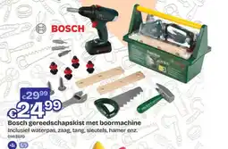 Dreamland Bosch gereedschapskist met boormachine aanbieding