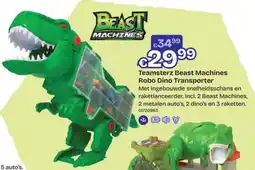 Dreamland Teamsterz beast machines robo dino transporter aanbieding