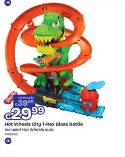 Dreamland Hot wheels city T-rex blaze battle aanbieding