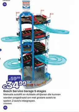 Dreamland Bosch Service Garage 5 etages aanbieding