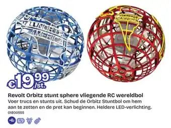 Dreamland Revolt Orbitz stunt sphere vliegende RC wereldbol aanbieding