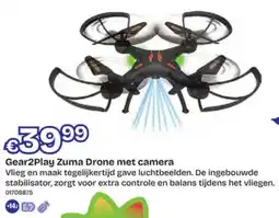Dreamland Gear2Play Zuma Drone met camera aanbieding