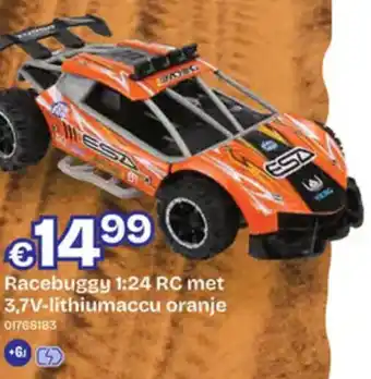 Dreamland Racebuggy 1:24 RC met 3,7V-lithiumaccu oranje aanbieding