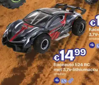 Dreamland Raceauto 1:24 RC met 3,7v-lithiumaccu aanbieding