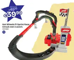Dreamland Hot Wheels F1 Sprint Race Circuit met 3 auto's aanbieding