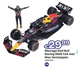 Dreamland Bburago Red Bull Racing RB19 1:24 met Max Verstappen aanbieding