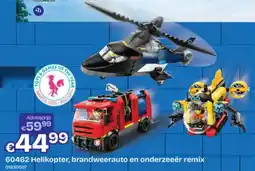 Dreamland 60462 Helikopter, brandweerauto en onderzeeër remix aanbieding