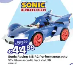 Dreamland Sonic Racing 1:18 RC Performance auto aanbieding