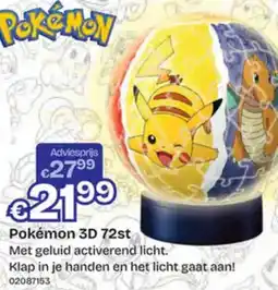 Dreamland Pokémon 3D aanbieding