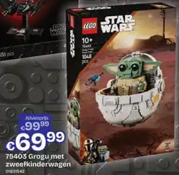 Dreamland 75403 Grogu met zweefkinderwagen aanbieding