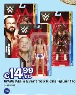 Dreamland WWE Main Event Top Picks figuur aanbieding