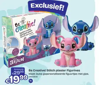 Dreamland Be Creative! Stitch plaster Figurines aanbieding