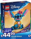 Dreamland Lego 43249 Stitch aanbieding