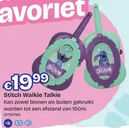 Dreamland Stitch Walkie Talkie aanbieding