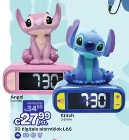 Dreamland 3D Digitale Alarmklok L&S aanbieding