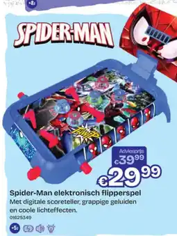 Dreamland Spider-Man elektronisch flipperspel aanbieding