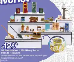 Dreamland Miniverse Make It Mini Harry Potter Back to Hogwarts aanbieding