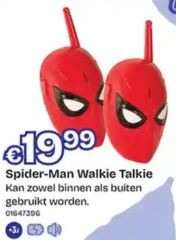 Dreamland Spider-Man Walkie Talkie aanbieding
